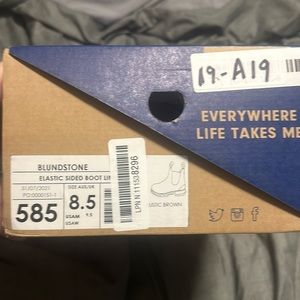 Blundstone 585 rustic brown